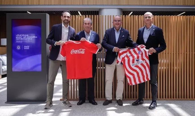Acuerdo Fundación Atlético de Madrid y Coca-cola