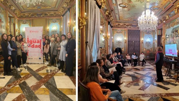 La Cámara de Comercio de Madrid ha organizado un evento para mujeres vulnerables de la región que se encuadra dentro del Proyecto Igualdad Madrid
